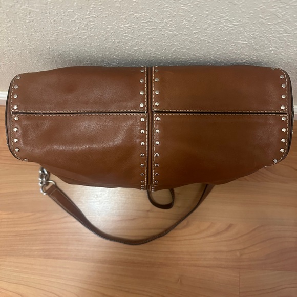 MICHAEL KORS STUDDED LEATHER TWO WAY BAG - Picture 3 of 7